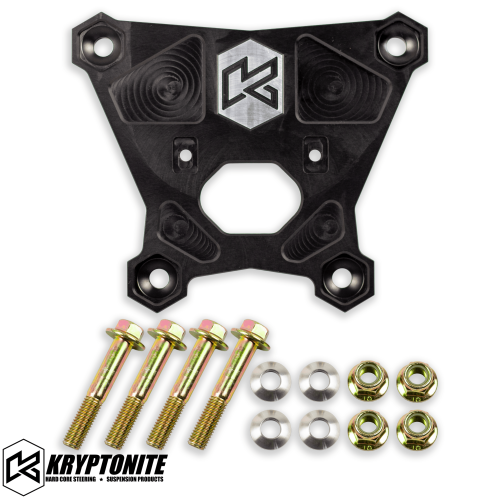 Kryptonite - KRZRRP3X | Kryptonite Death Grip Rear Radius Plate For Polaris RZR Pro XP (2020-2021) | Plate Kit Only, No Hook