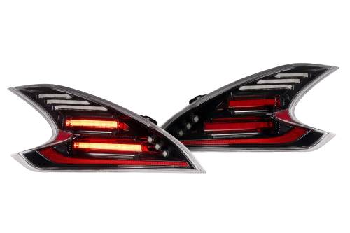Morimoto - LF418 | Morimoto XB LED Tail Lights For Nissan 370Z | Gen II | Red