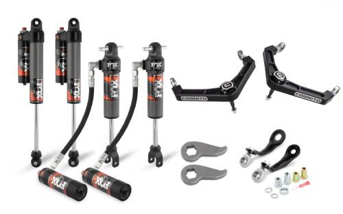 Cognito Motorsports - 210-P1366 | Cognito 3 Inch Elite Leveling Lift Kit With Fox 2.5 Elite Performance Series Shocks For Chevrolet Silverado / GMC Sierra 2500/3500 2WD/4WD