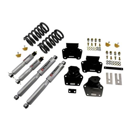 Belltech - 802SP | Belltech Complete 2/4 Lowering Kit with Street Performance Shocks
