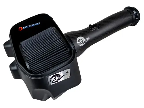 Afe - Advance Flow Engineering - 57-10032K | aFe Power Track Series Carbon Fiber Cold Air Intake System With Black Pro 5R Filter For RAM 1500 RHO L6-3.0L (tt)