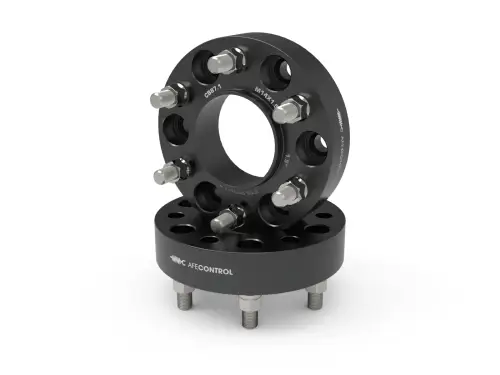Afe - Advance Flow Engineering - 610-30T001-B | aFe Power CONTROL Forged Aluminum Wheel Spacers For Ford F-150 6x135mm, CB 87.1mm, 1-1/2 Inch Thickness