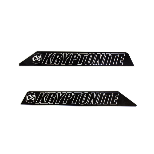 Kryptonite - KRUCA10PLATES | Kryptonite Upper Control Arm Logo Plates For KRUCA10