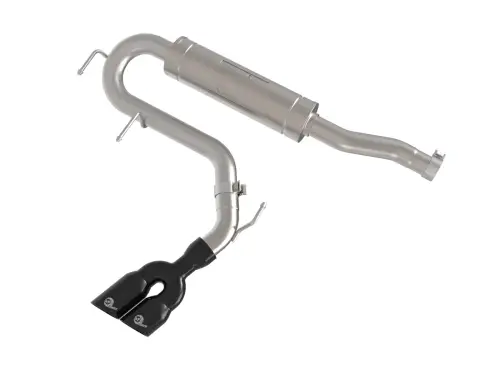 Afe - Advance Flow Engineering - 49-33155-B | aFe Power Rebel Series 2-1/2 Inch Stainless Steel Cat-Back Exhaust System With Black Tip For Ford Maverick L4-2.5L FWD