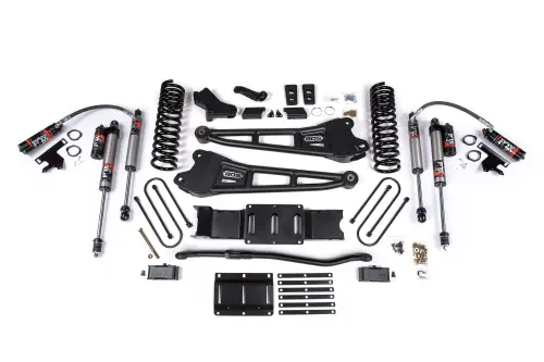 BDS Suspension - BDS2152FPE | BDS Suspension 4 Inch Lift Kit With Radius Arms For Ram 3500 4WD | 2 Inch Block Kit Without Overload | Fox 2.5 Performance Elite Shocks | Diesel