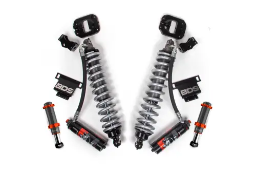 BDS Suspension - BDS2146PESB | BDS Suspension Fox 2.5 Coilover Conversion Upgrade For Ram 2500 / Ram 3500 Diesel | 6 inch Lift | Fox 2.0 Hydro Bump Stop