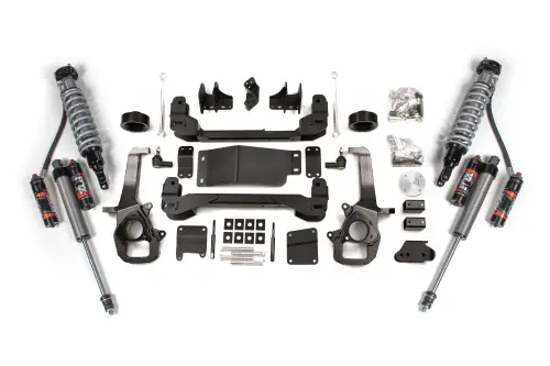 BDS Suspension - BDS1750PES | BDS Suspension 4 Inch Lift Kit With Fox 2.5 Performance Elite Coilover For Ram 1500 4WD | 2 Inch Coil Spacer | Fox 2.5 Performance Elite Shocks