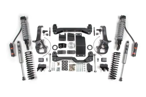 BDS Suspension - BDS1753PSS | BDS Suspension 6 Inch Lift Kit With Fox 2.5 Performance Elite Coilover For Ram 1500 4WD | 5 Inch Coil Springs | Fox 2.0 Performance Series Shocks