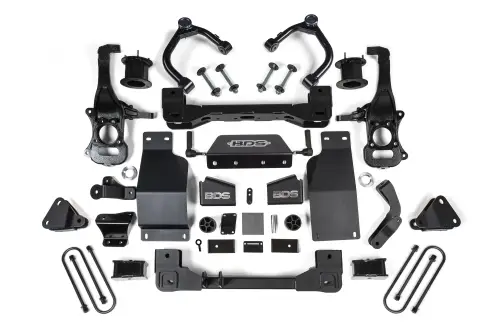 BDS Suspension - BDS1859H | BDS Suspension 4 Inch Lift Kit For Chevrolet Silverado 1500 ZR2 / GMC Sierra 1500 AT4X | Diesel