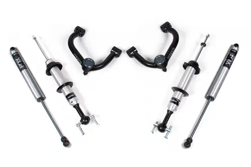 BDS Suspension - BDS1911FSR | BDS Suspension 2 Inch Leveling Kit With Fox 2.0 Snap Ring Strut For Ford F-150 | For Trucks Without A UCA Headlight Sensor