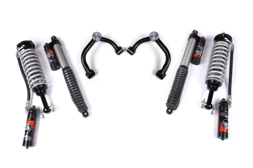 BDS Suspension - BDS1914FPE | BDS Suspension 2 Inch Leveling Kit For Ford F-150 4WD | Fox 2.5 Coilover Performance Series | Rear Fox 2.5 Performance Elite Shocks | For Trucks With Adaptive Headlight UCA Sensor