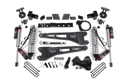 BDS Suspension - BDS2260FPE | BDS Suspension 7 Inch Lift Kit With Radius Arm For Ford F-350 Super Duty DRW 4WD Diesel | Fox 2.5 Performance Elite Shocks