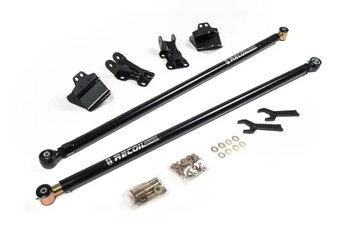BDS Suspension - BDS2314 | BDS Suspension Recoil Traction Bar Kit For Chevrolet Silverado / GMC Sierra 2500 / 3500 HD | Long Bed