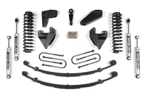 BDS Suspension - BDS364H | BDS Suspension 4 Inch Lift Kit For Ford Bronco 4WD | Rear Leaf Springs