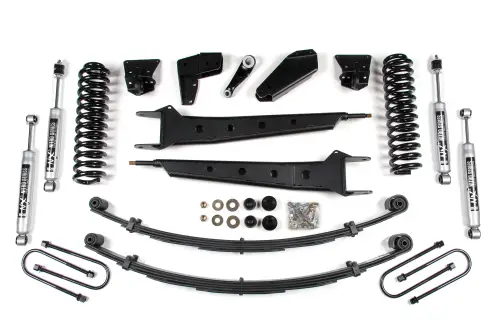 BDS Suspension - BDS365H | BDS Suspension 4 Inch Lift Kit With Radius Arm For Ford Bronco 4WD | Rear Leaf Springs
