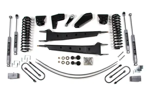 BDS Suspension - BDS367H | BDS Suspension 6 Inch Lift Kit With Radius Arm For Ford Bronco 4WD | Rear Lift Block Kit & Add-A-Leaf