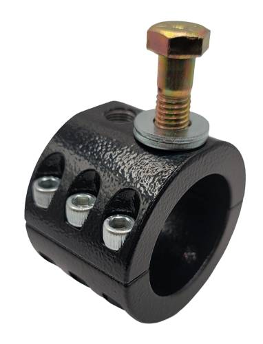 Apex Chassis - DC162 | Apex Chassis Steel Carli Stabilizer Clamp For Ford & Dodge | Fits Various Tie Rods With 2.125 Inch Diameter