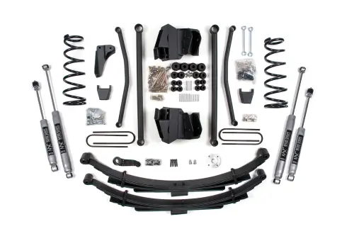 BDS Suspension - BDS648H | BDS Suspension 6 Inch Lift Kit With Long Arm For Ram 2500 / 3500 4WD Diesel | Rear Leaf Springs | Rear 3.5 Inch Axle | NX2 Nitro Series Shocks