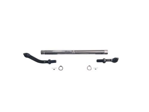 Apex Chassis - KIT142 | Apex Chassis Extreme Duty No Flip Drag Link Assembly For Jeep Wrangler JK 2.5 Ton (2007-2018) | Fits Axles With 3.5" Or Less Lift | Polished Aluminum
