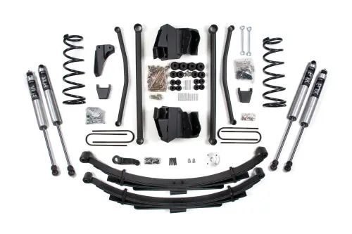 BDS Suspension - BDS688FS | BDS Suspension 6 Inch Lift Kit With Long Arm For Ram 2500 / 3500 4WD Gas | Rear Leaf Springs | Rear 3.5 Inch Axle | Fox 2.0 Performance Series Shocks