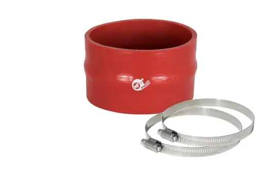 Afe - Advance Flow Engineering - 59-00060 | aFe Power Magnum FORCE Performance Accessories, Coupling Kit: 3-1/2 Inch ID x 2-1/4 Inch L Hump (Red Silicone)
