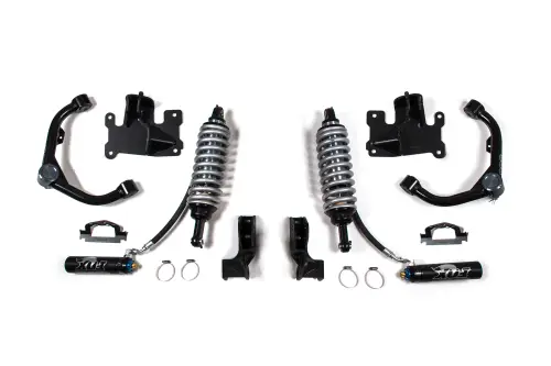 BDS Suspension - BDS742FDSC | BDS Suspension Fox 2.5 Coilover Conversion Upgrade For Chevrolet Silverado / GMC Sierra 2500HD / 3500HD 4WD Diesel | For 4.5 Inch Lift | Factory Series