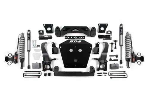 BDS Suspension - BDS813FPS | BDS Suspension 7 Inch Lift Kit With Fox 2.5 Performance Elite Coilover For Toyota Tundra 2/4WD | Fox 2.0 Performance Series Shocks
