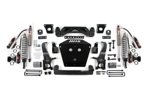 BDS Suspension - BDS814FPE | BDS Suspension 5 Inch Lift Kit With Fox 2.5 Performance Elite Coilover For Toyota Tundra 2/4WD | Fox 2.5 Performance Elite Shocks