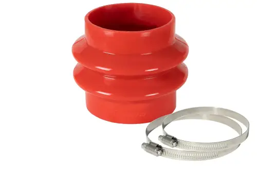 Afe - Advance Flow Engineering - 59-00118 | aFe Power Magnum FORCE Performance Accessories, Coupling Kit: (3 Inch x 3-1/8 Inch) ID x 3-1/2 Inch L Bellows (Red Silicone)