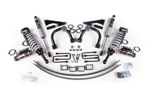 BDS Suspension - BDS831FPE | BDS Suspension 3 Inch Lift Kit With Fox 2.5 Coilover For Toyota Tacoma 4WD | Fox 2.0 Performance Series Shocks