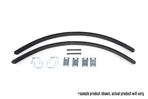 BDS Suspension - BDS111209 | BDS Suspension Rear Add-A-Leaf For Chevrolet Silverado / GMC Sierra 1500 | Pair