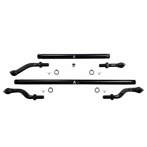 Apex Chassis - KIT115 | Apex Chassis - Jeep Wrangler JL & Gladiator JT - 2.5 Ton ProLock Tie Rod & Drag Link Assembly - Steel - Dana 44 - YesFlip