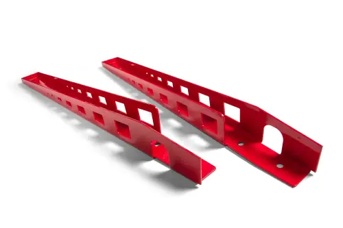 BDS Suspension - BDS121665 | BDS Suspension Red Compression Struts For Chevrolet Silverado / GMC Sierra 1500 | Fits 4 / 6 Inch Lift