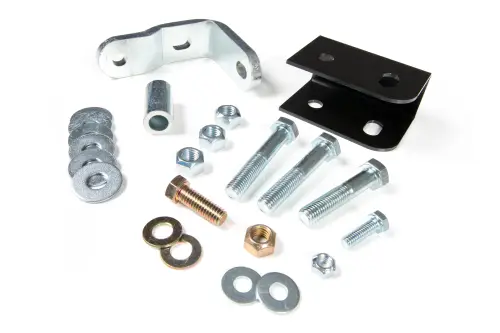 BDS Suspension - BDS124004 | BDS Suspension Track Bar Relocation Bracket For Jeep Wrangler YJ | Fits 2-3.5 Inch Lift