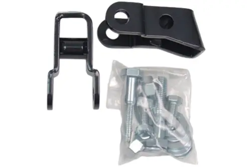BDS Suspension - BDS124009 | BDS Suspension Rear Shock Relocation Brackets For Jeep Wrangler TJ