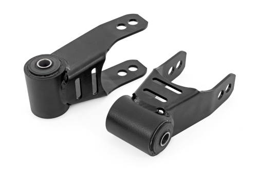Rough Country - RC0505 | Rough Country Lowering Shackles, 3/4-1-1/4 Inch For Ford F-150 2WD/4WD