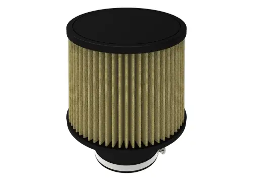Afe - Advance Flow Engineering - 25-40002G | aFe Power Magnum FLOW Universal Clamp-On Air Filter With Pro GUARD 7 Media | 4 IN F X 8 IN B X 7 IN T X 7 IN H