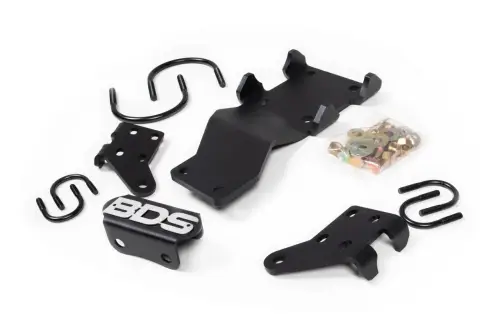 BDS Suspension - BDS55380 | BDS Suspension Dual Steering Stabilizer Mounting Kit For Ford F-250 / F-350 Super Duty 4WD | Fits 2.5-9 Inch Lift