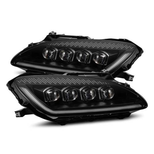 AlphaREX - 880273 | AlphaRex NOVA-Series LED Projector Headlights Black for Honda S2000 (1999-2009)