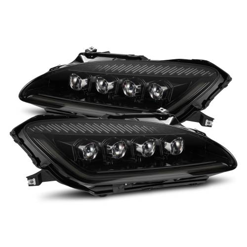 AlphaREX - 880272 | AlphaRex NOVA-Series LED Projector Headlights Alpha-Black for Honda S2000 (1999-2009)