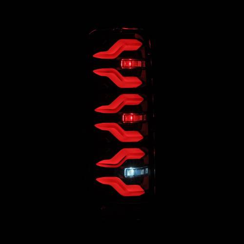 AlphaREX - 658006 | AlphaRex LUXX-Series LED Tail Lights Alpha-Black for Ford F-Series/Bronco (1987-1996)