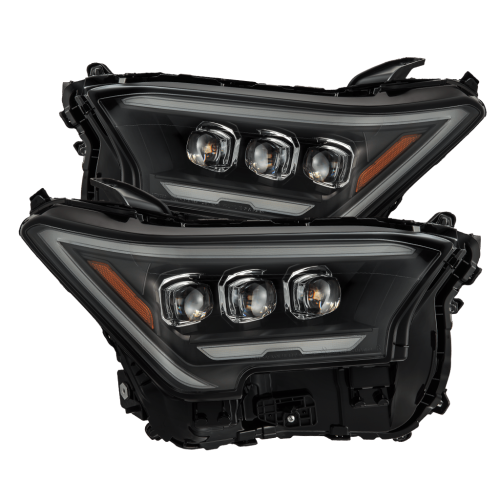 AlphaREX - 880327 | AlphaRex NOVA-Series LED Projector Headlights Black for Toyota Tacoma / 4Runner