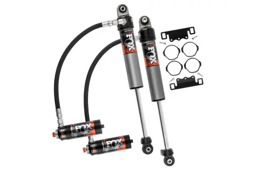 BDS Suspension - FOX88326050 | BDS Suspension Fox 2.5 Front Shocks With DSC Reservoir Adjuster For Jeep Wrangler JL | Performance Elite Series | 2-3 Inch Lift