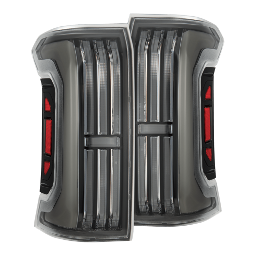 AlphaREX - 679020 | AlphaRex NOVA-Series Prismatic LED Tail Lights Black for Toyota Tacoma