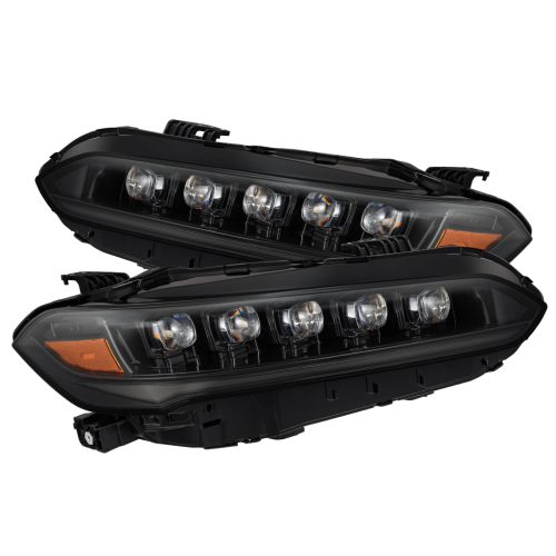 AlphaREX - 880349 | AlphaRex NOVA-Series LED Projector Headlights Alpha-Black for Honda Civic