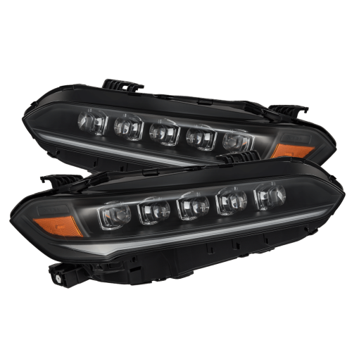 AlphaREX - 880348 | AlphaRex NOVA-Series LED Projector Headlights Black for Honda Civic