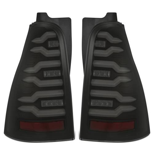 AlphaREX - 690070 | AlphaRex LUXX-Series LED Tail Lights Alpha-Black for Toyota 4Runner (2003-2009)