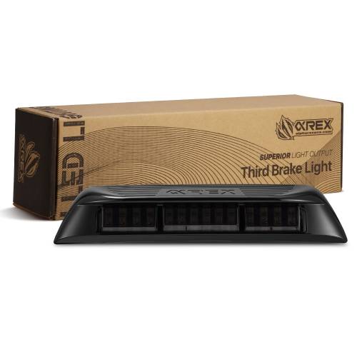 AlphaREX - 220080 | AlphaRex NOVA-Series Prismatic LED Third Brake Light Alpha-Black for Toyota Tacoma Double Cab (2016-2023)