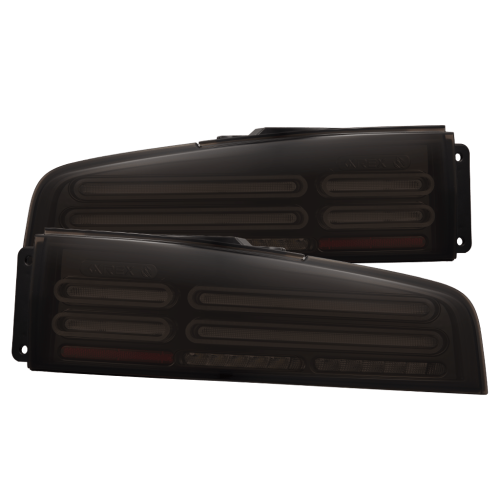 AlphaREX - 691022 | AlphaRex NOVA-Series Prismatic LED Tail Lights Alpha-Black for Nissan Z Quad-Loop Style