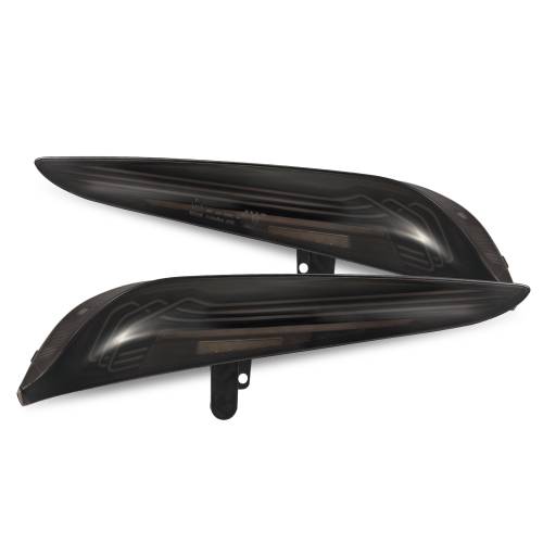 AlphaREX - 609020 | AlphaRex LUXX-Series LED Tail Lights - Alpha Black for Toyota Supra CSL Laser Style